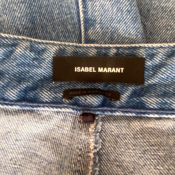 High Rise Oversized Pocket Jeans - Picture 6 of 7